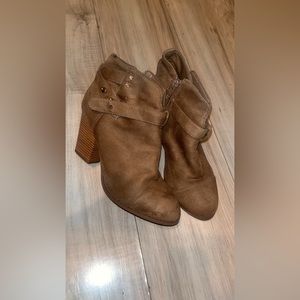 Charlotte Russe Buckle Boots